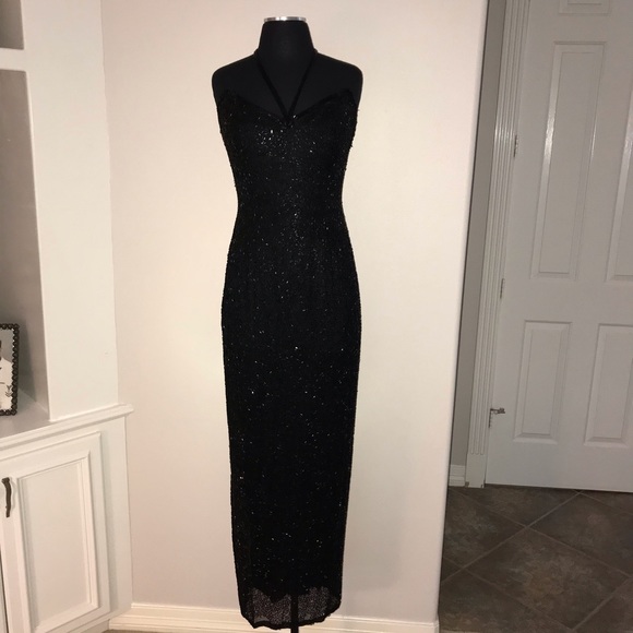 lillie rubin black dress